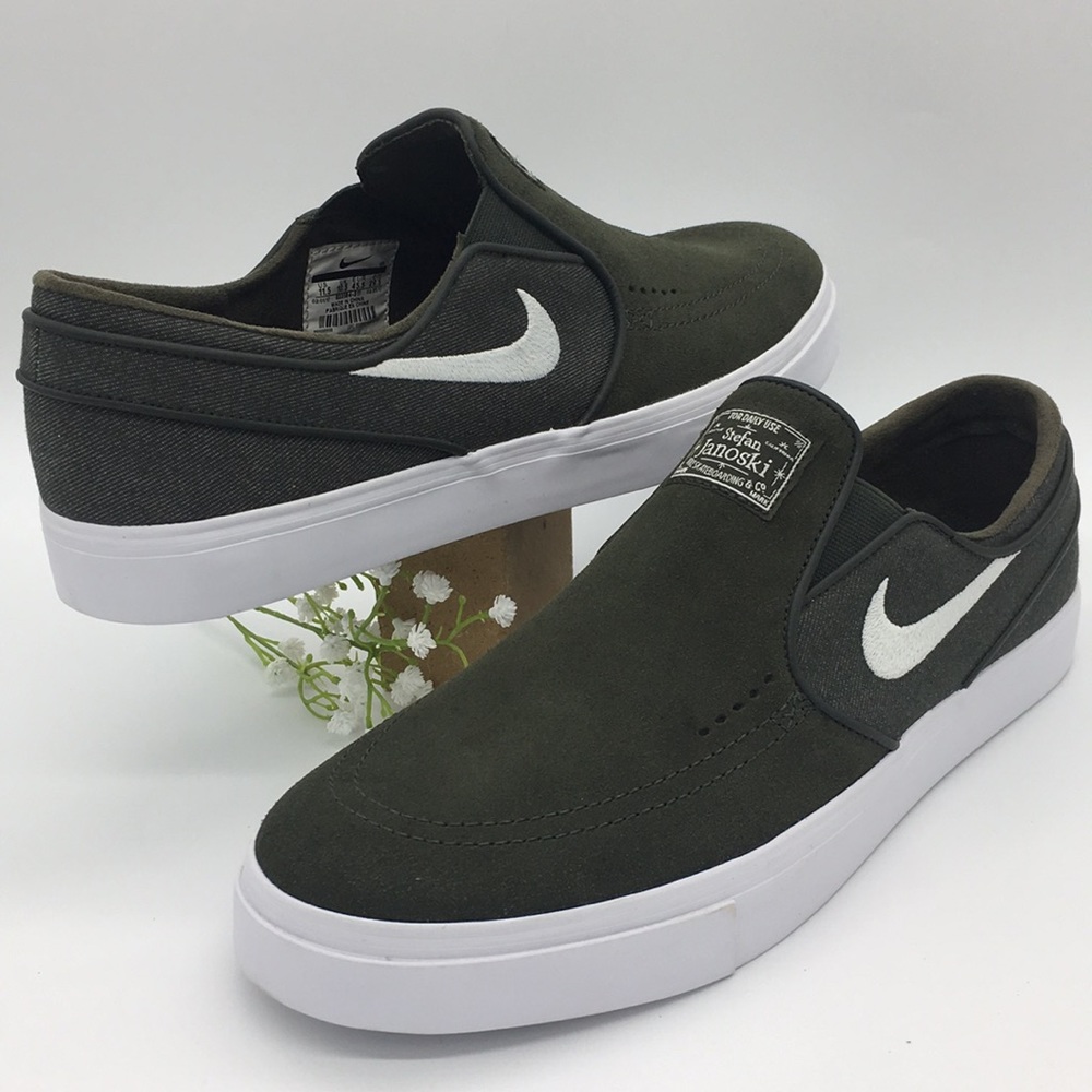 Nike Zoom Stefan Janoski Slip sequoia white - Picture 2 of 8